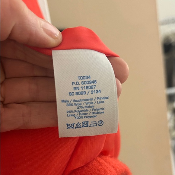 Boden Bright Red Wool Blazer - Picture 5 of 5